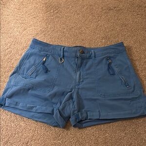 White House Black Market Blue 4.5” Shorts